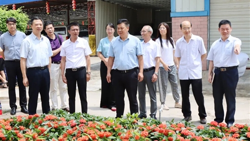 自治區(qū)政協(xié)常委、梧州市政協(xié)主席黃振饒蒞臨百裕集團(tuán)走訪調(diào)研